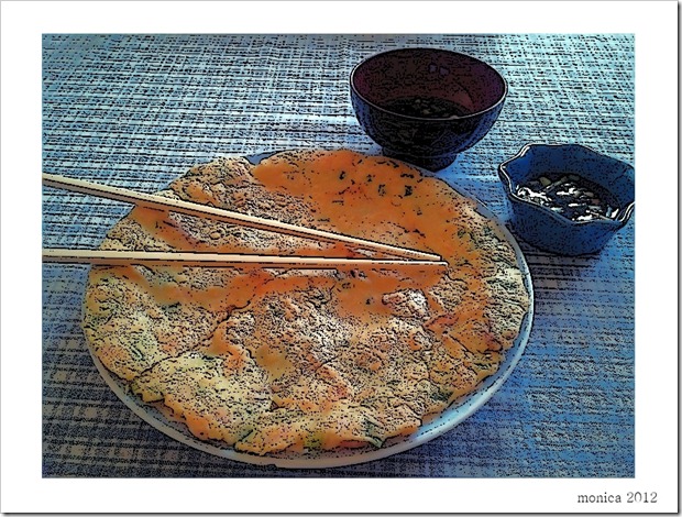 Seafood Pancake inked and signed