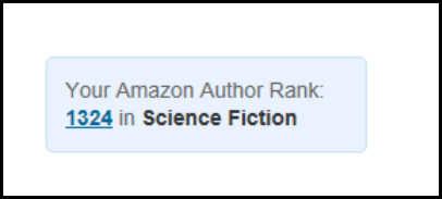 October Amazon Author Rank