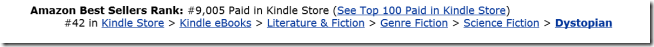Top 100 Science Fiction Dystopia